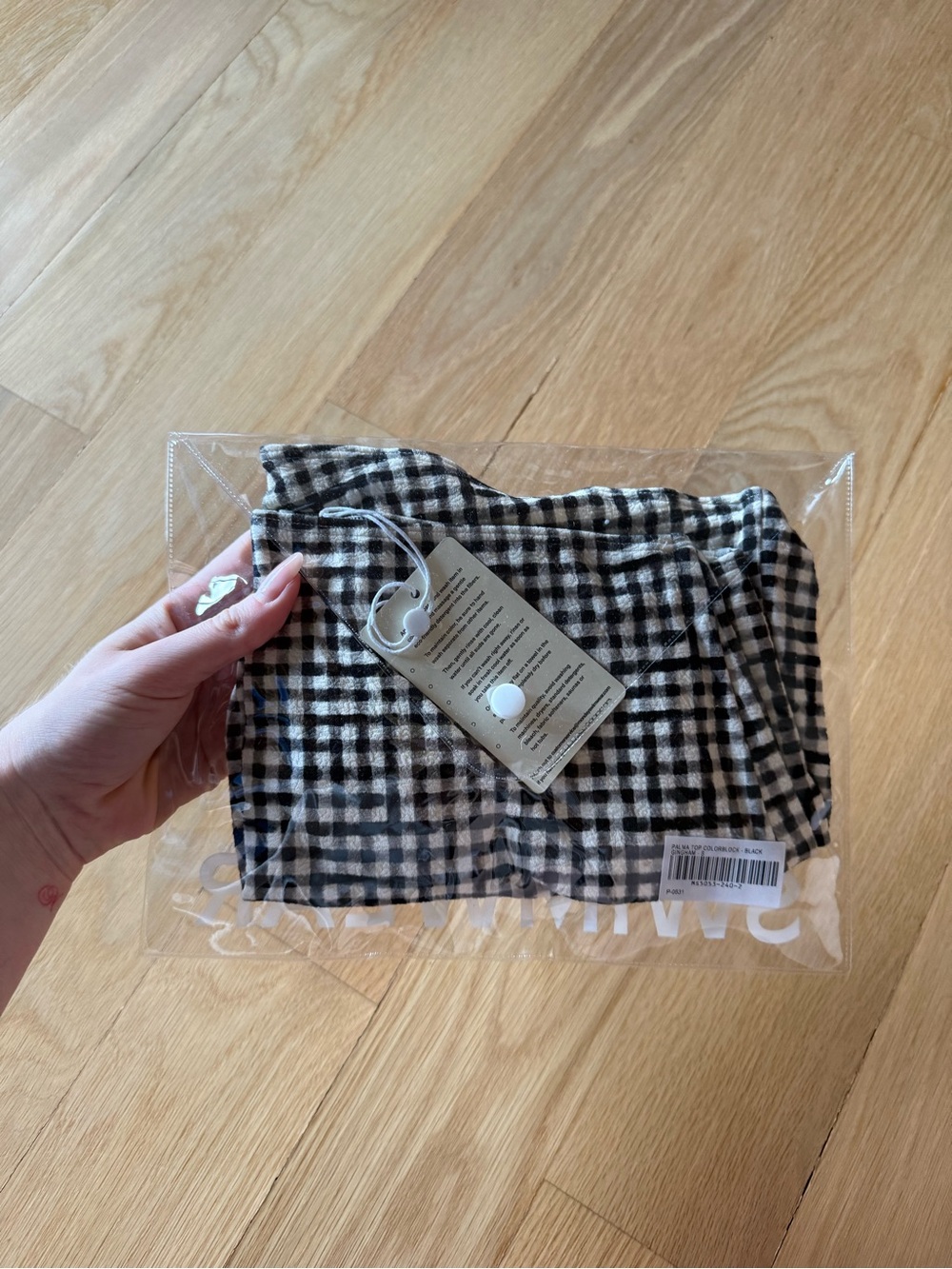 Monday Swimwear Gingham Shorts - Picture 5 of 6